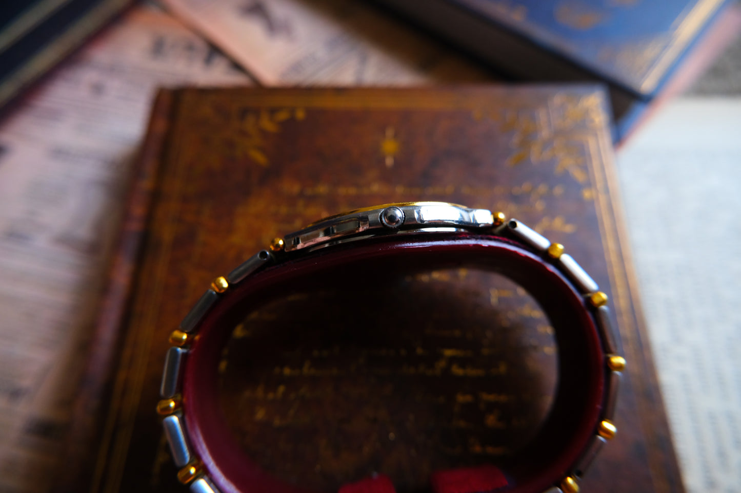 Credor Seiko 9571-7000 SS/22GP Quart