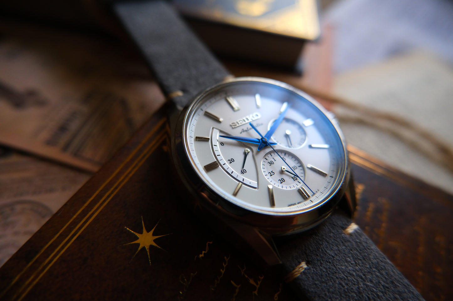 Seiko Pressage SARW021 6R21 Automatic White Dial