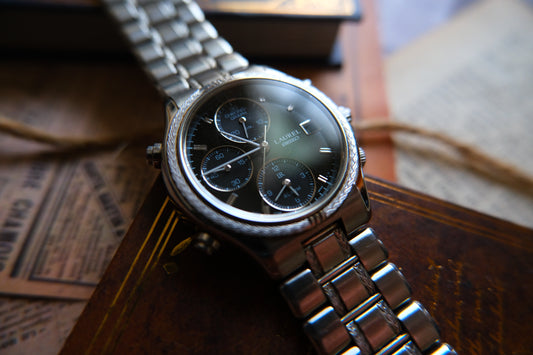 Seiko Laurel 18K Bezel 7T32-6F80