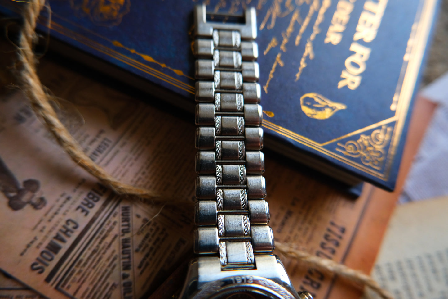 Seiko Laurel 18K Bezel 7T32-6F80