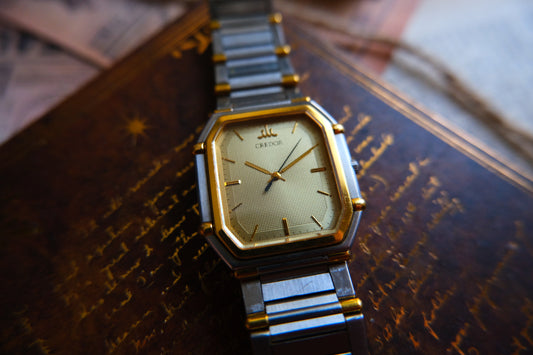 Credor tank 7771-5011 22K SGP20