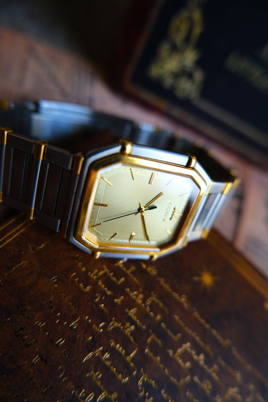 Credor tank 7771-5011 22K SGP20