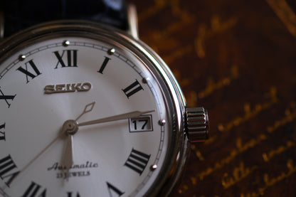 Seiko SARB043/SARB043J Mechanical Automatic 6R15 Cartier White Dial