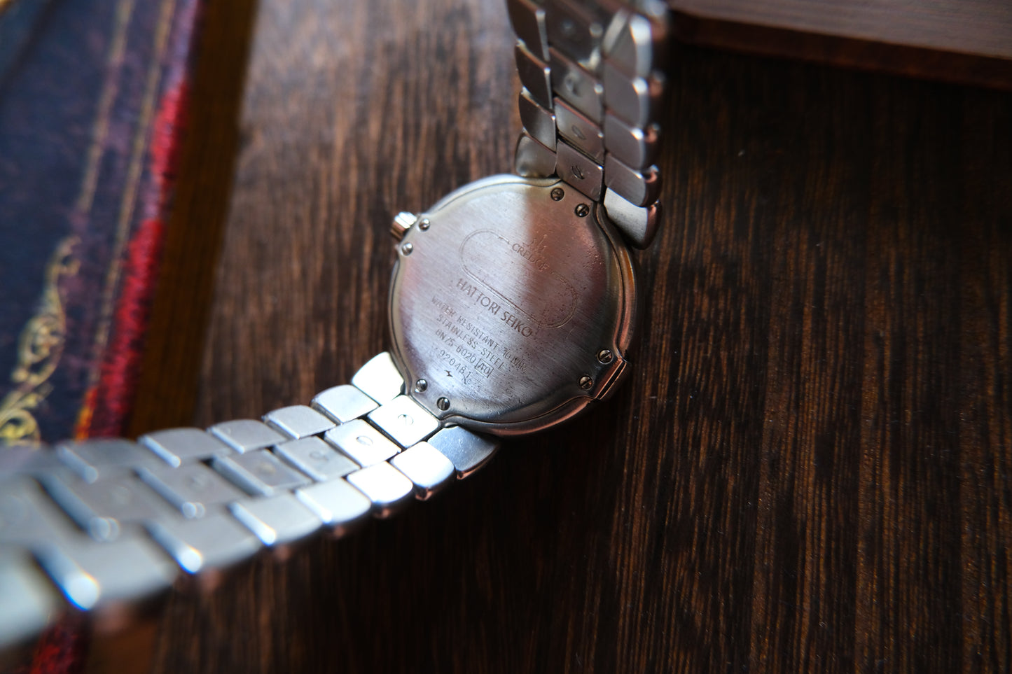 Credor Neptul 8n75-6020 Quart Tiffany Dial