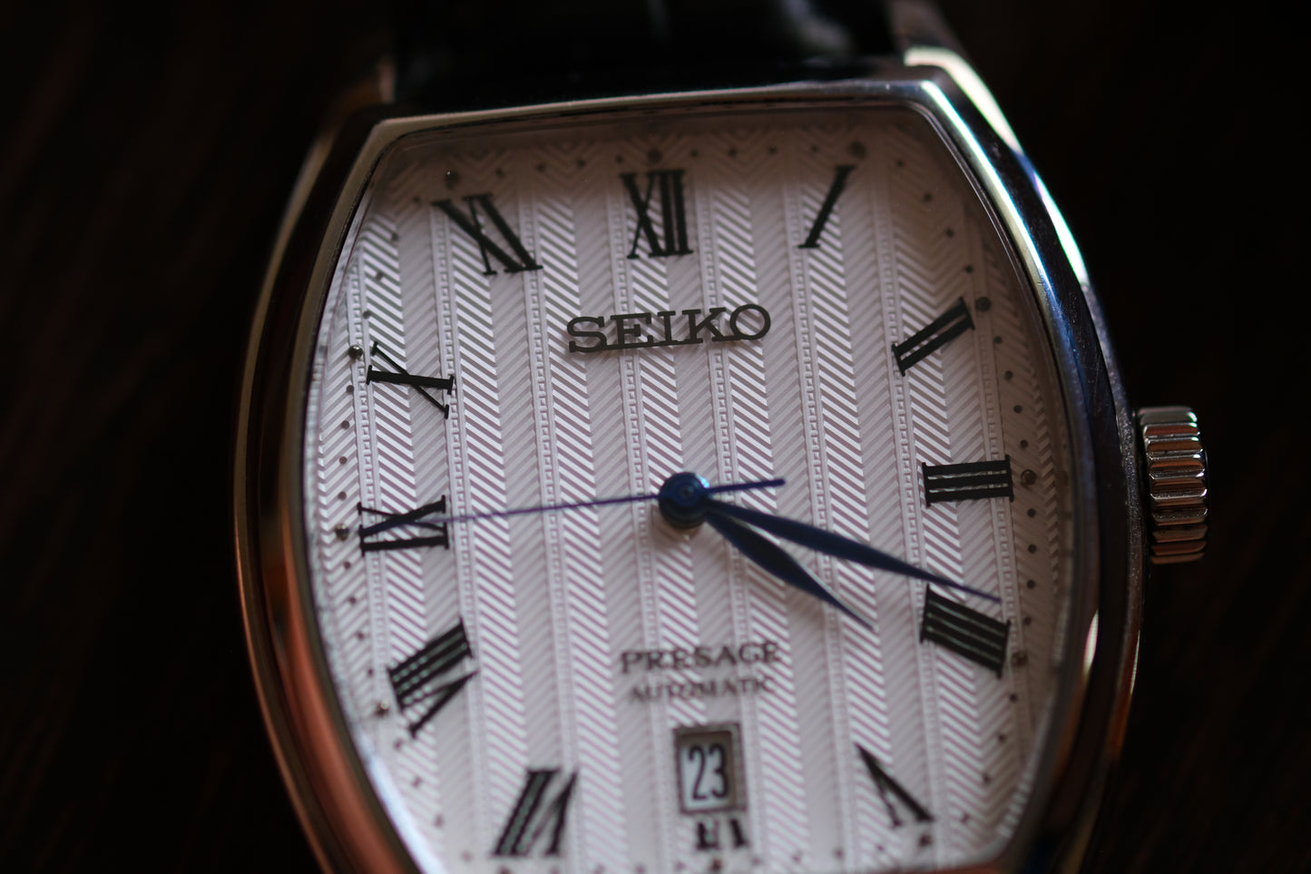 Seiko Pressage Tonneau 4R35-02V0 SARY111