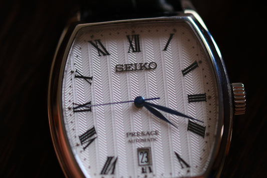Seiko Pressage Tonneau 4R35-02V0 SARY111