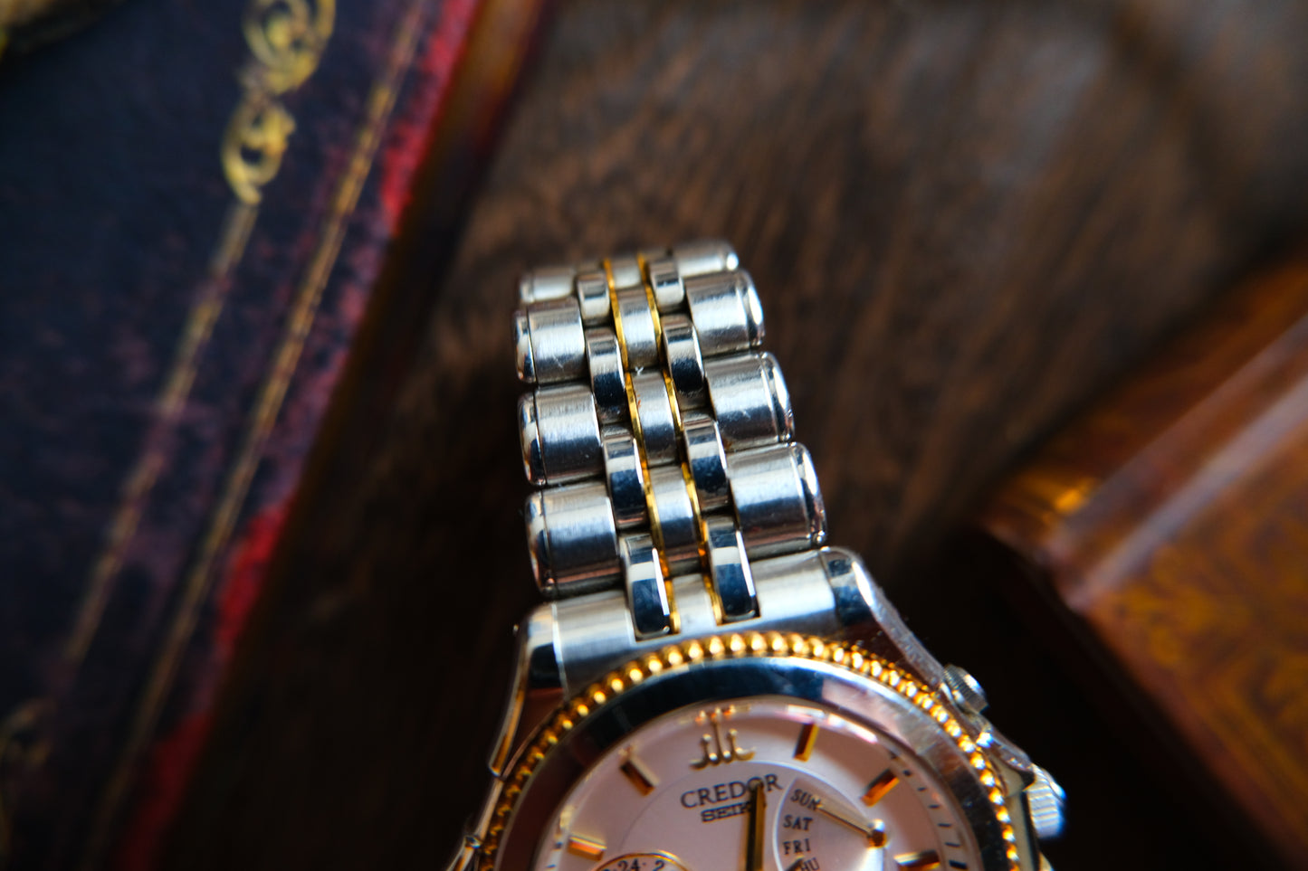 Credor Pacifique GCBG996 Automatic 4s77-0A30 Retrograde 18K