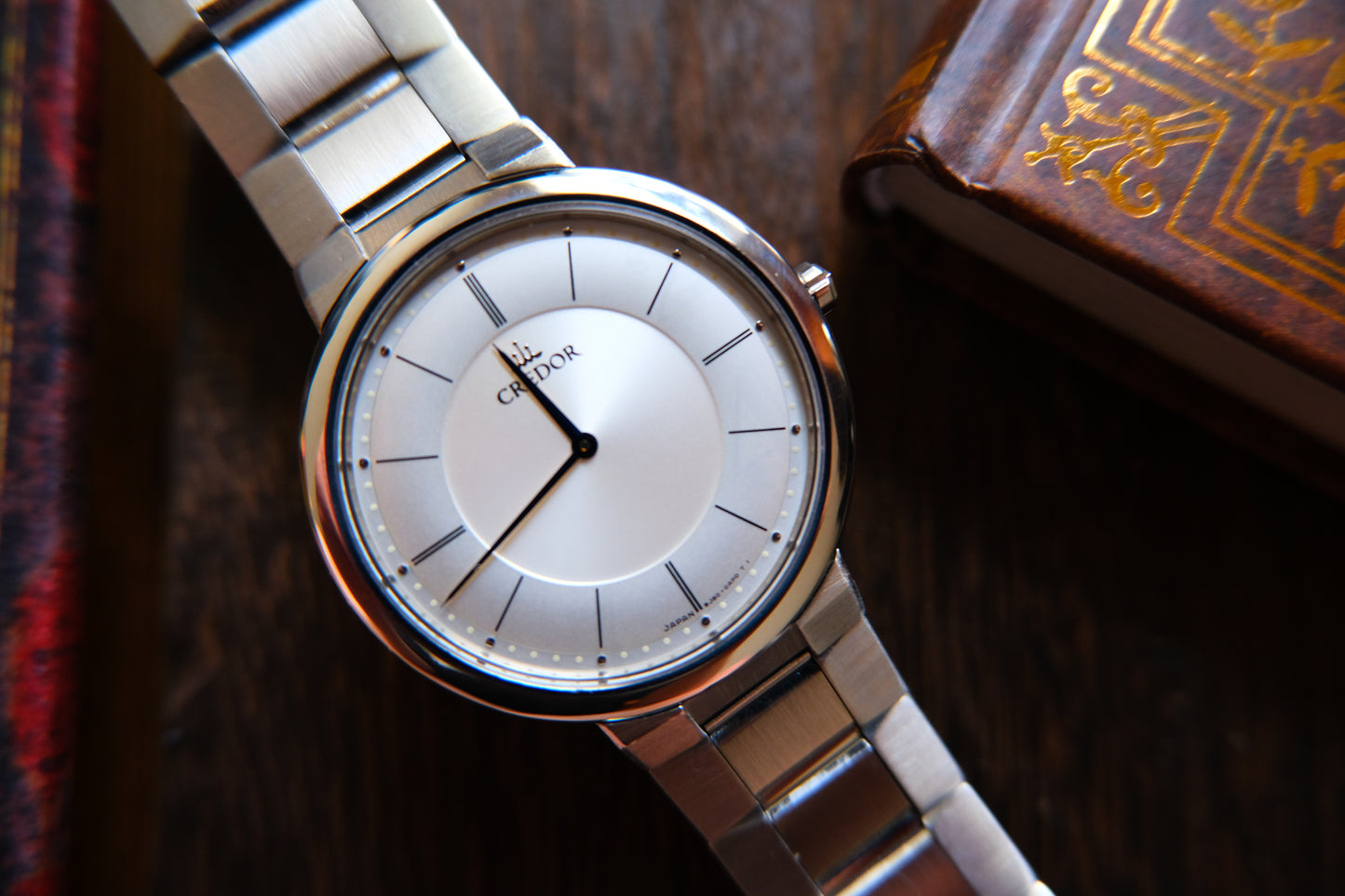 Credor GCAT991 Node 247 Quart 8j80-0AH0 White Dial