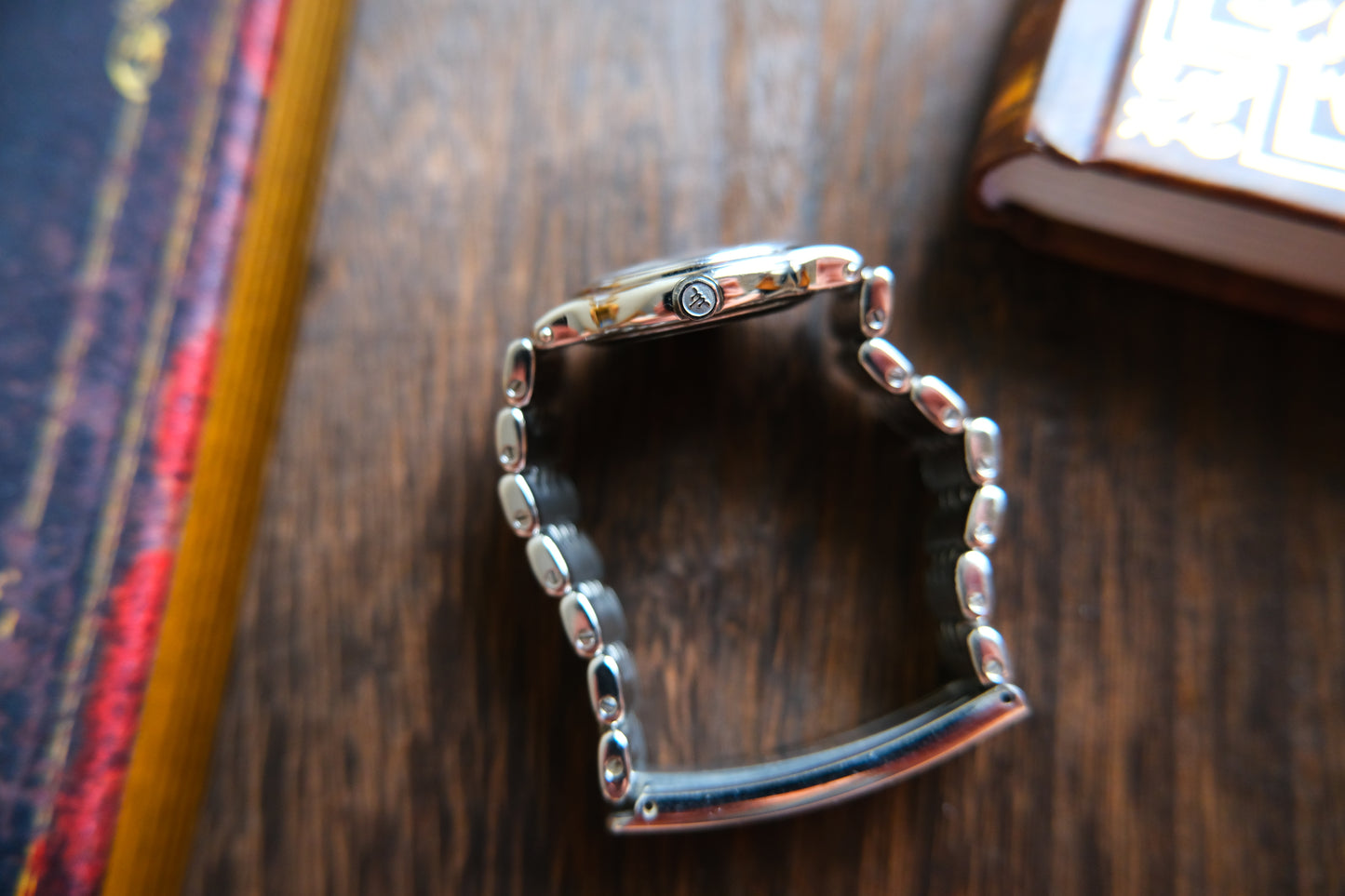 Seiko Credor Quart Lady 7371-0090 Blue Dial