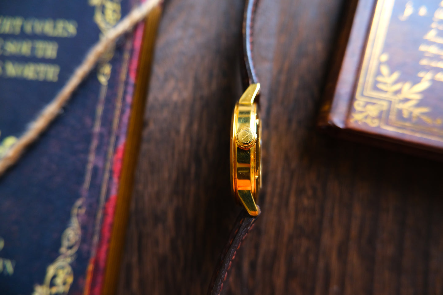 Orient Star Skeleton Hand Wounding Original Leather Strap 50H