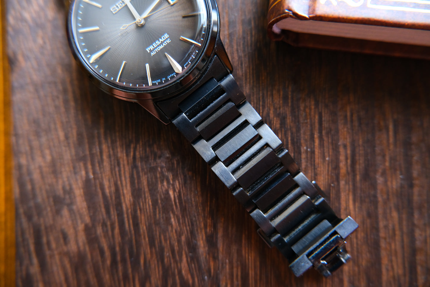 Seiko Pressage Cocktail Time SRPJ15J1 Automatic Ion Black