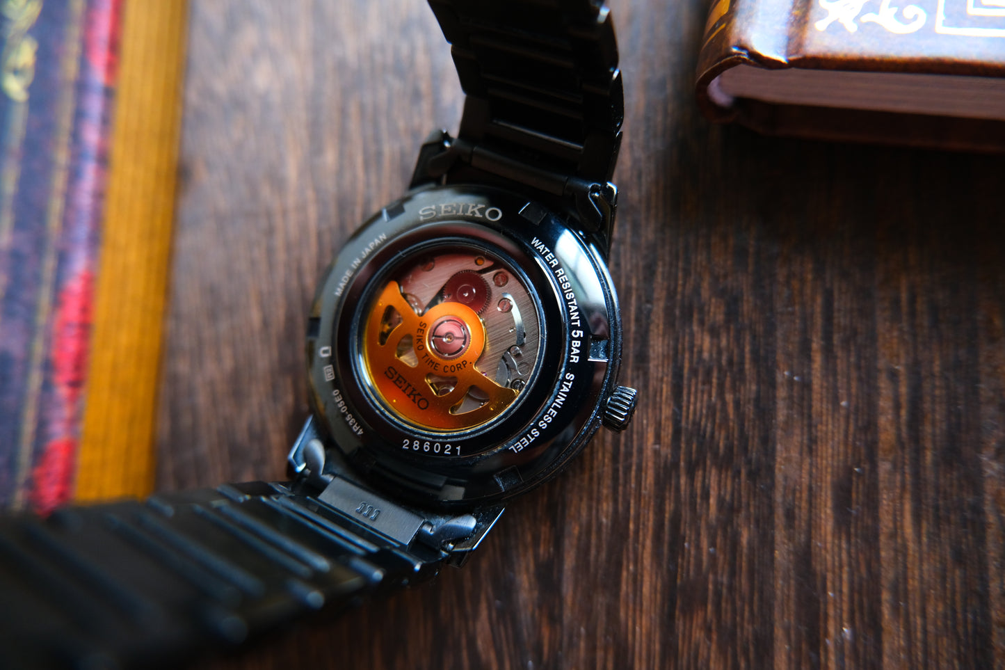 Seiko Pressage Cocktail Time SRPJ15J1 Automatic Ion Black