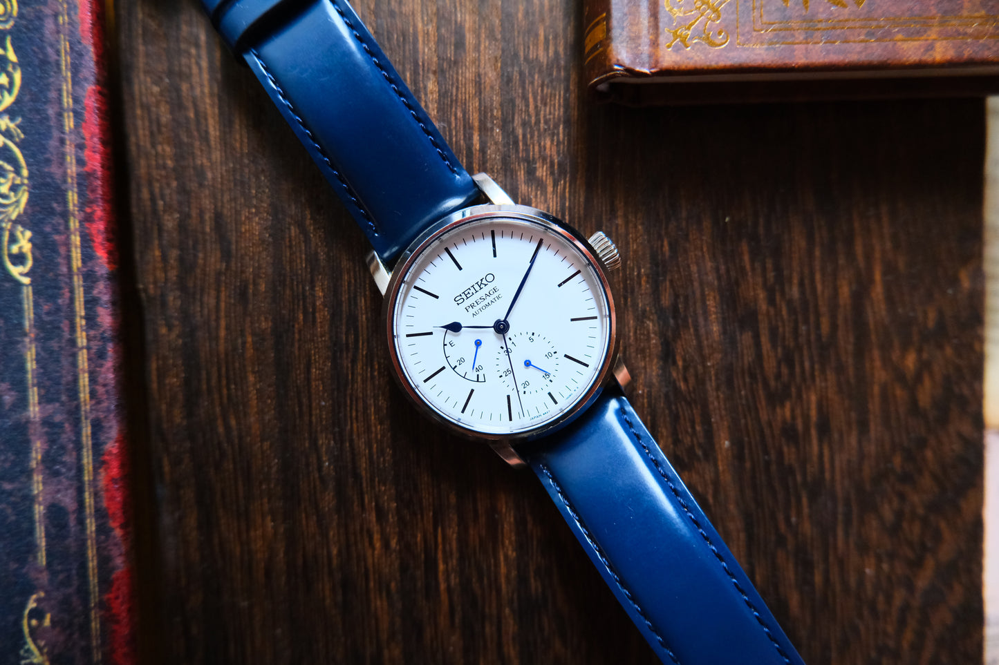 Seiko Pressage SARW055/SPB161 Cal.6R27 Enemel Dial White Dial