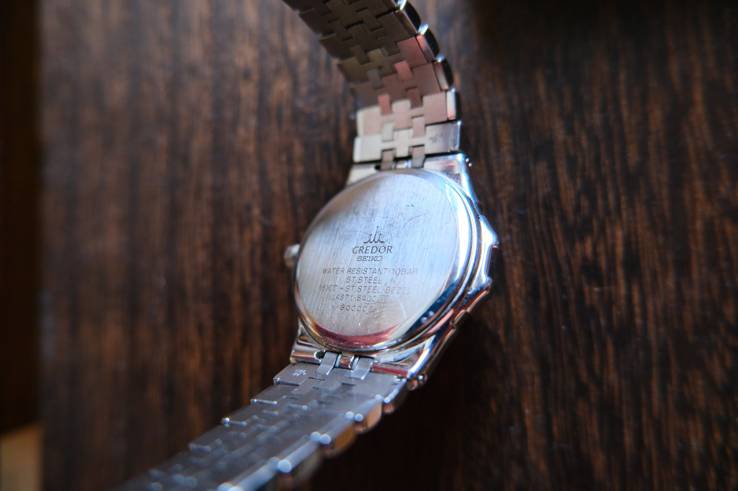 Credor Seiko Pacifique GCBB997 Automatic 4s71-6A00 18KWG White Dial