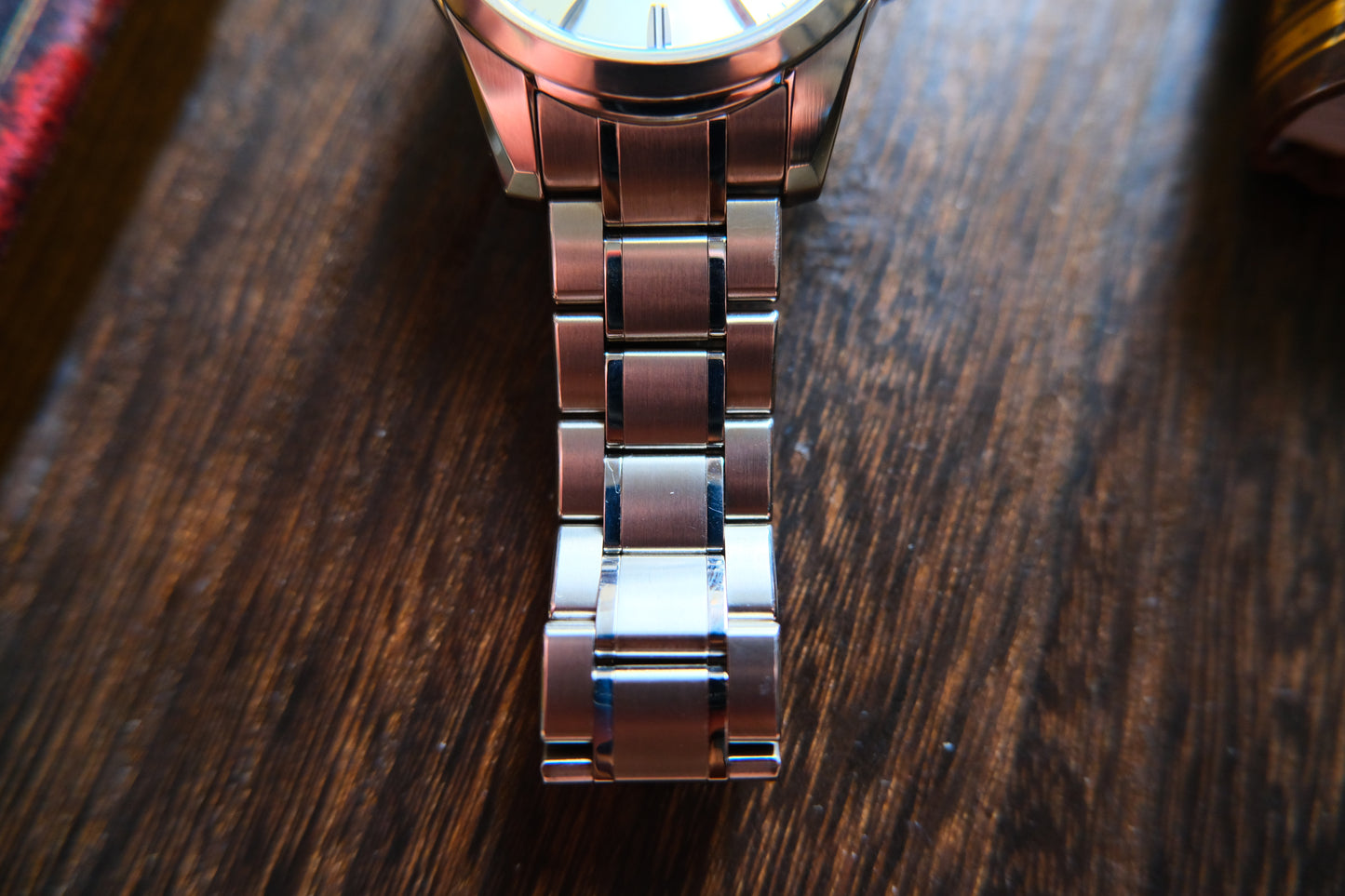 Grand Seiko Spring Drive SBGA079 9R65-0BG0 champange Dial Titanium full box