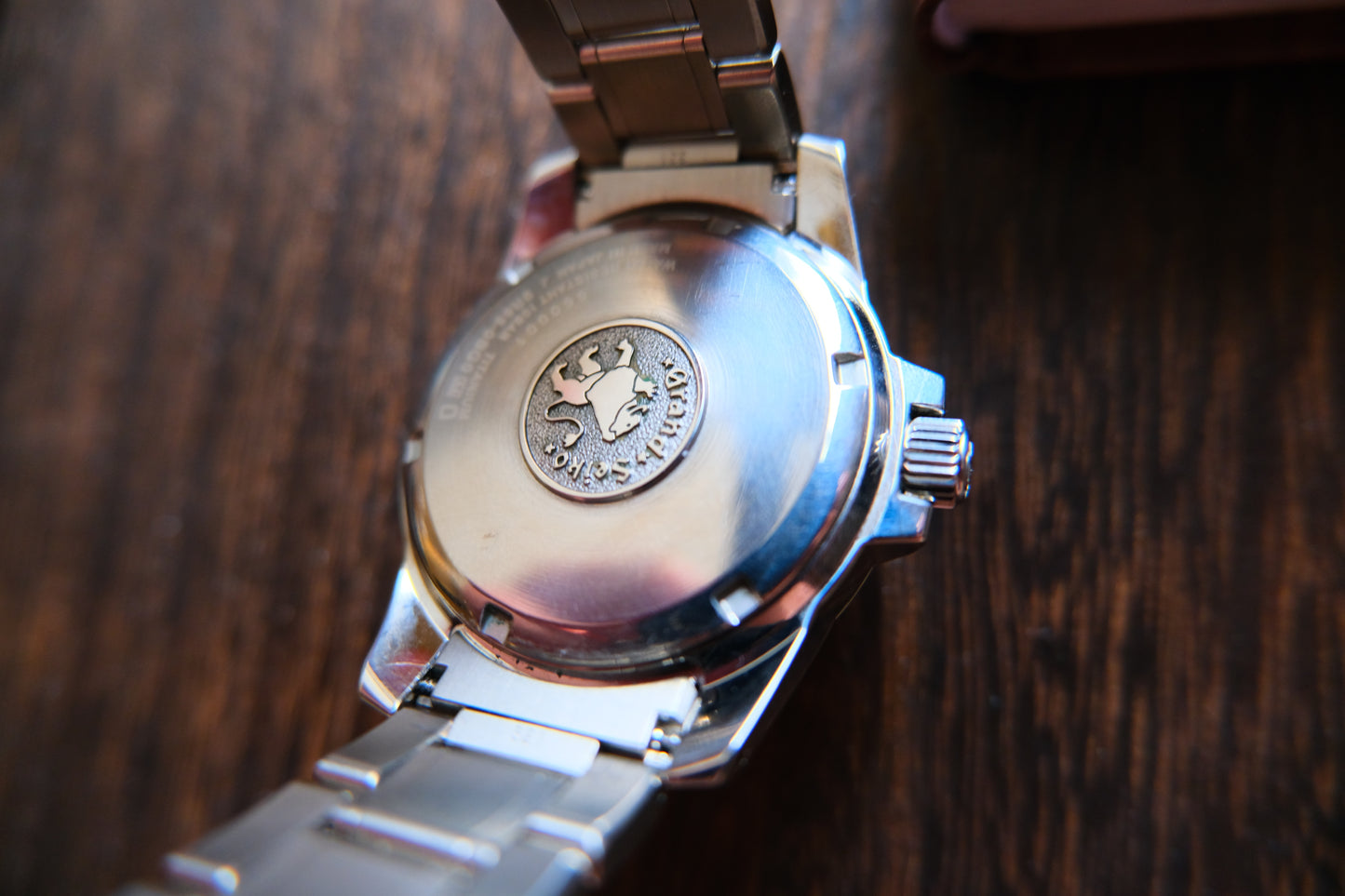 Grand Seiko Spring Drive SBGA079 9R65-0BG0 champange Dial Titanium full box