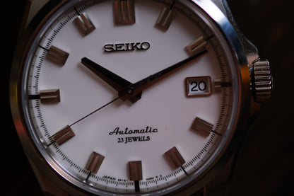 Seiko SARB 023 Automatic 6R15-00H0 White Dial Discontinued full box