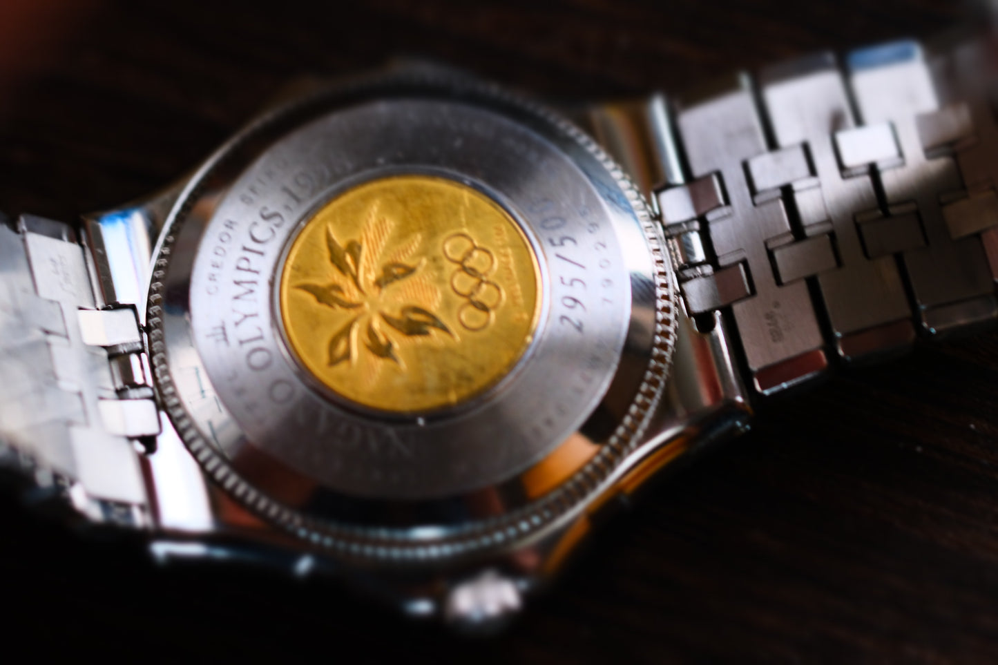 Credor GCLF995 4M71-0A20 Kinetic 18KWG Auto Quart Limited 500 Nagano Olympics 1998