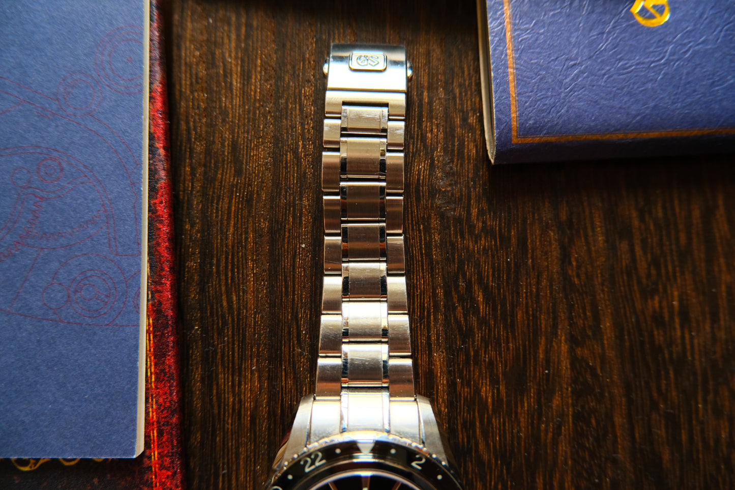 Grand Seiko Sport Spring Drive 9R66-0AA0 GMT SBGE001 JDM Black Dial Full Box