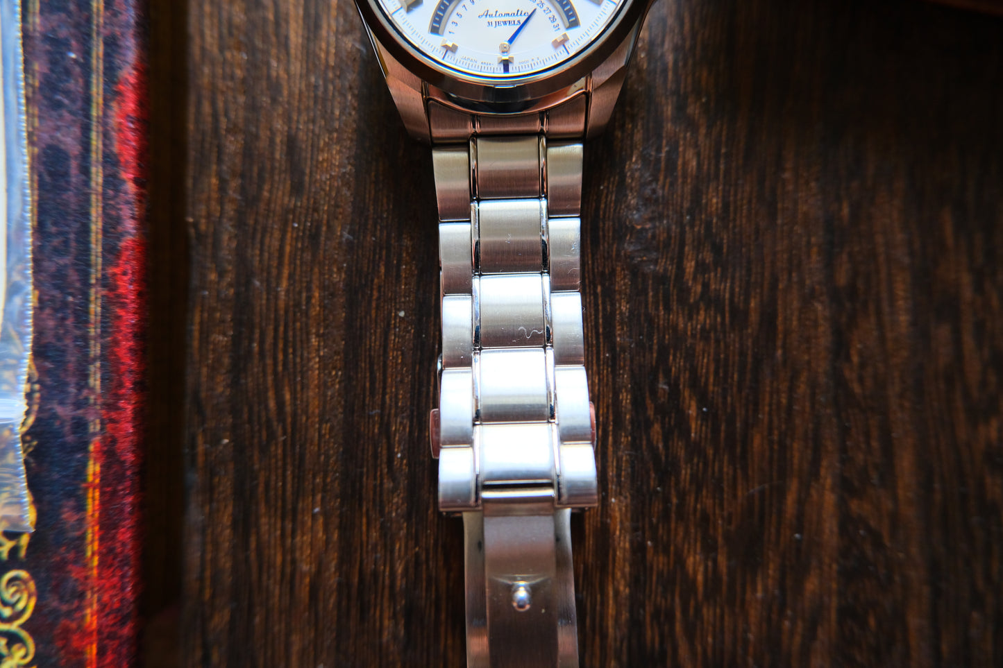 Seiko SARD001 6R24 Mechanical Retrograde White Blue Dial