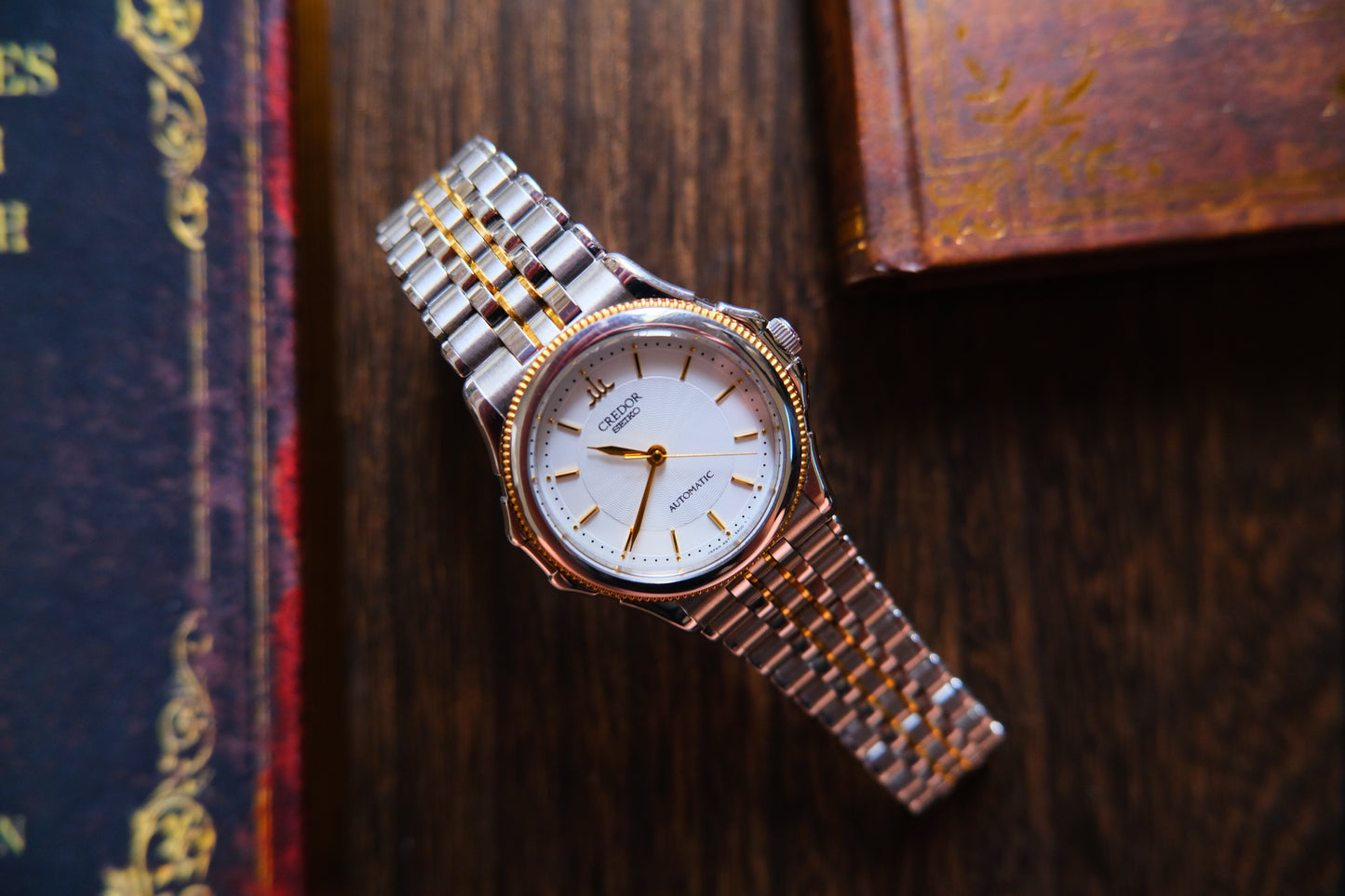 Credor Seiko Pacifique GCBB997 Automatic 4s71-6A00 demi Gold 18KT