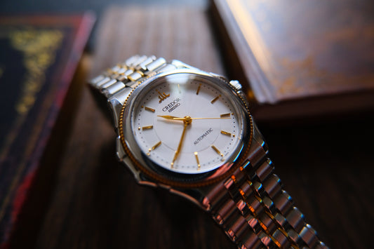 Credor Seiko Pacifique GCBB997 Automatic 4s71-6A00 demi Gold 18KT