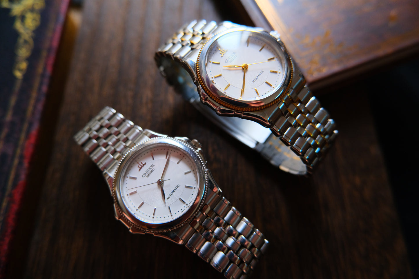 Credor Seiko Pacifique GCBB997 Automatic 4s71-6A00 18KWG White Dial