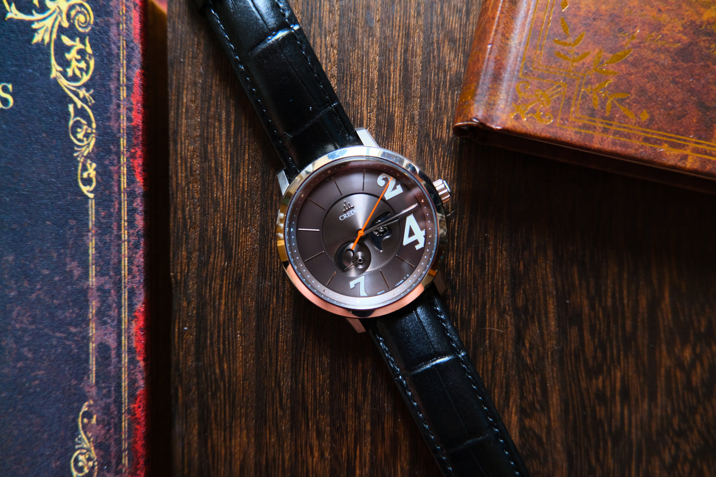 Credor GCLL993 Titanium Moonphase Spring Drive Titanium Limited to 125 pieces