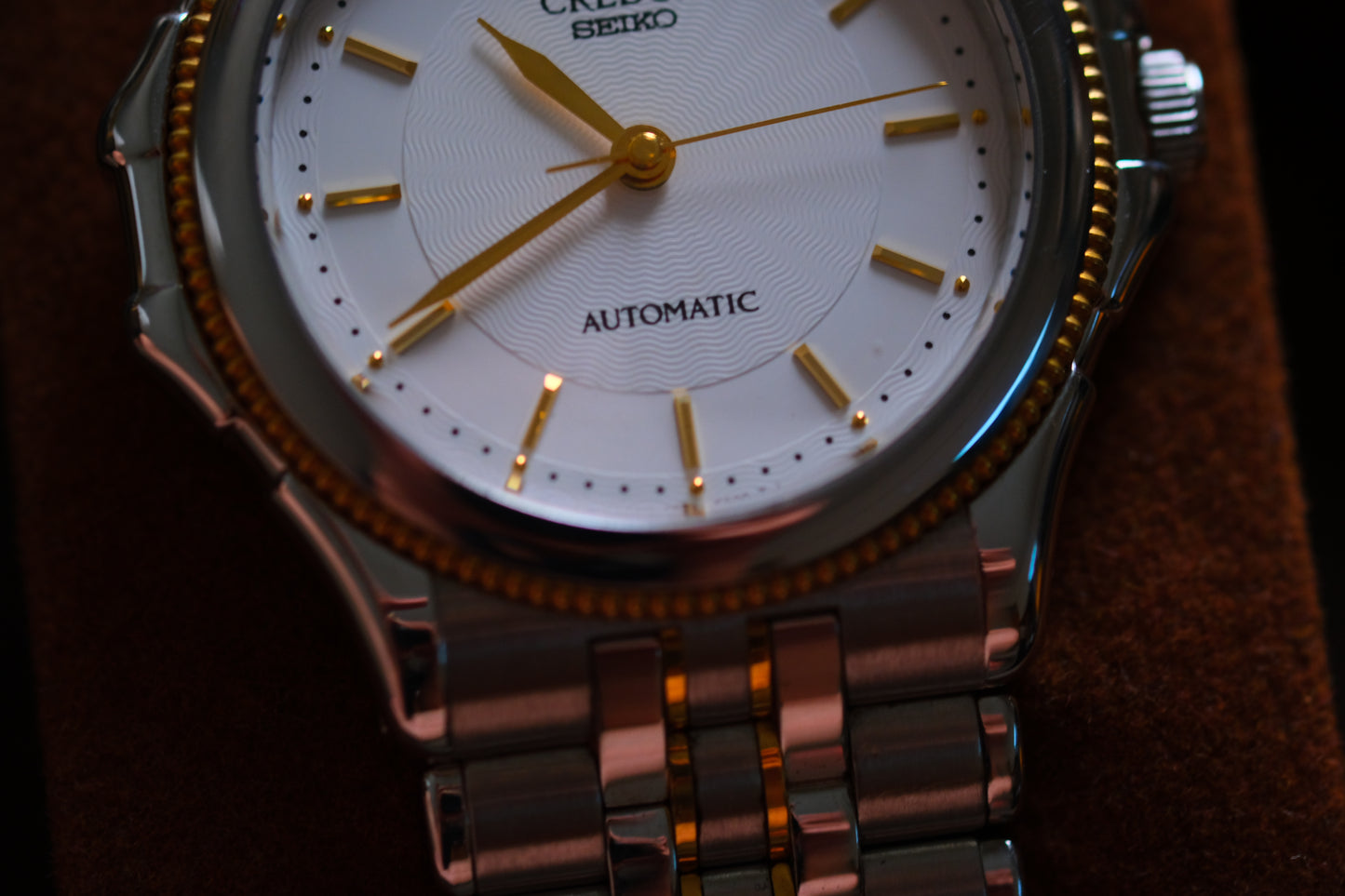Credor Seiko Pacifique GCBB997 Automatic 4s71-6A00 demi Gold 18KT