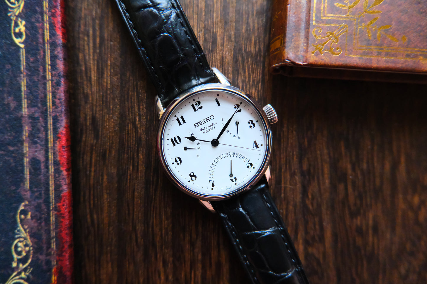 Seiko Presage SARD007 JDM  Retrograde Day Date Enemel Dial | Serviced