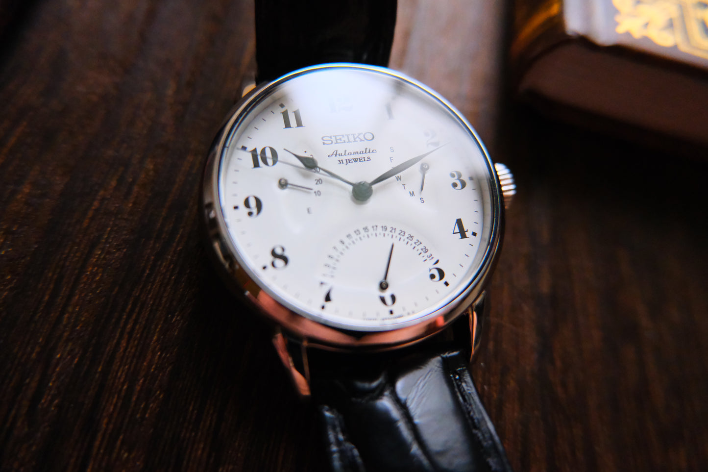 Seiko Presage SARD007 JDM  Retrograde Day Date Enemel Dial | Serviced