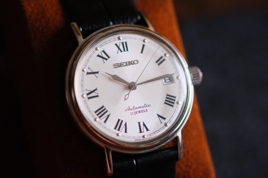 Seiko SARB043/SARB043J Mechanical Automatic 6R15 Cartier White Dial