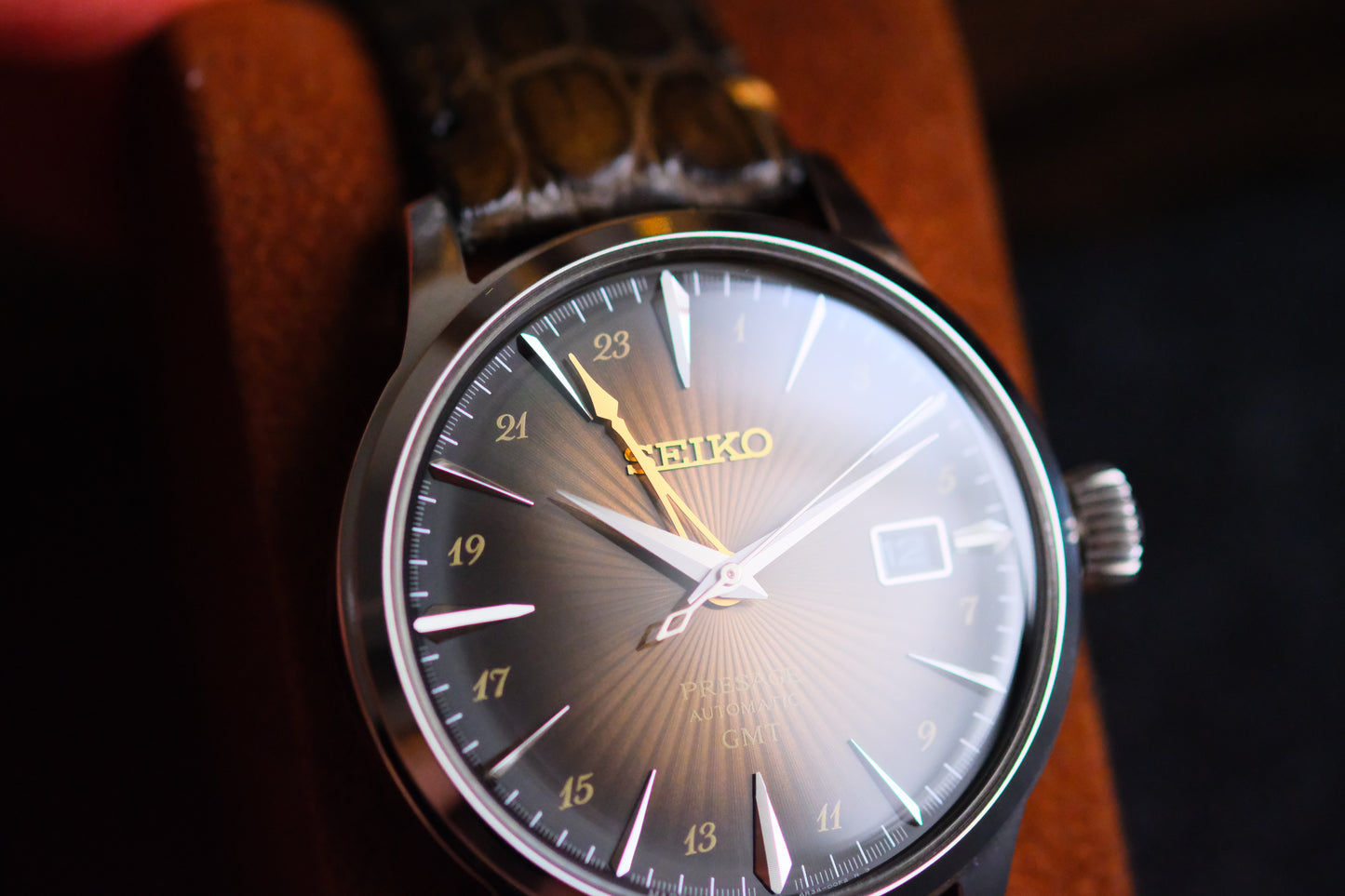 Seiko Pressage GMT SARY243
