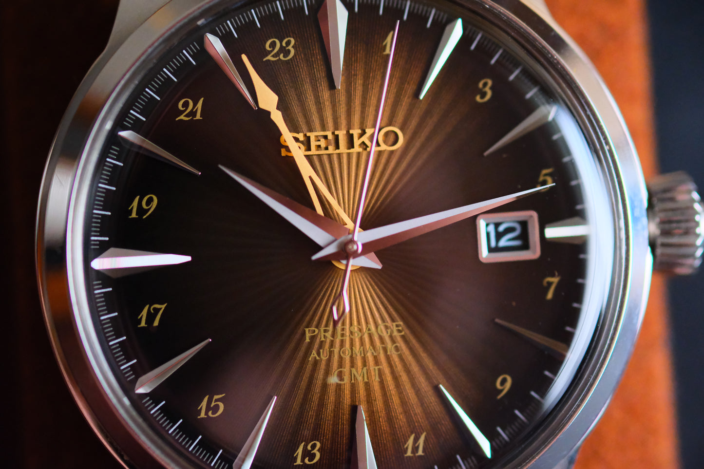 Seiko Pressage GMT SARY243