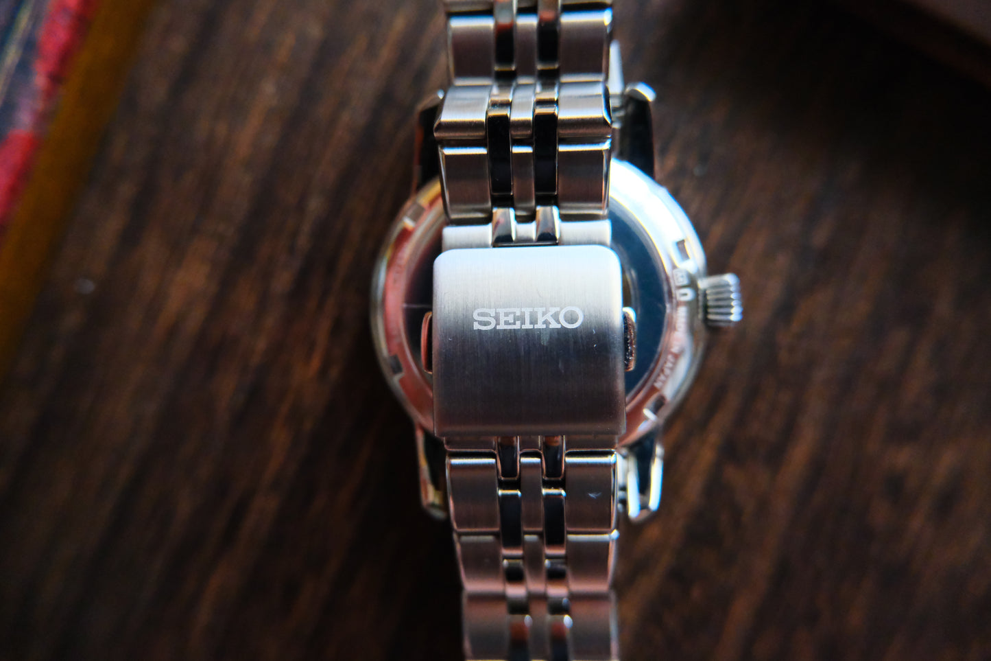 Seiko Pressage 6R55-00D0 SARX105 Enemel White Dial 3date reserve Date 2025/6/4