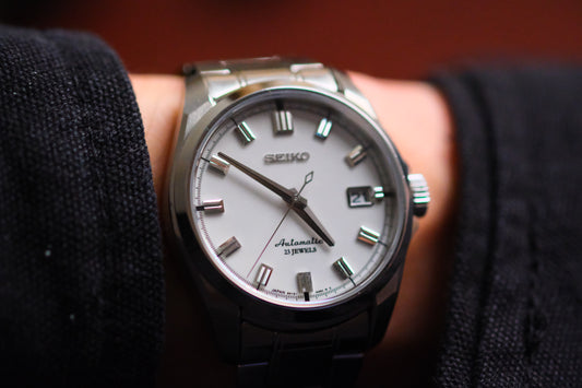 Seiko SARB 023 Automatic 6R15-00H0 White Dial Discontinued full box