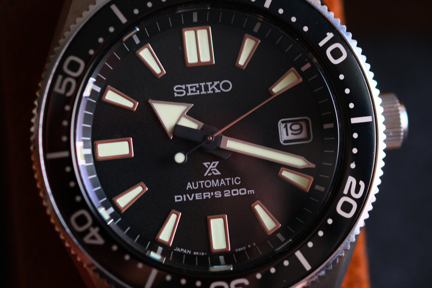 Seiko Prospex SBDC051 Diver 200M Black Dial