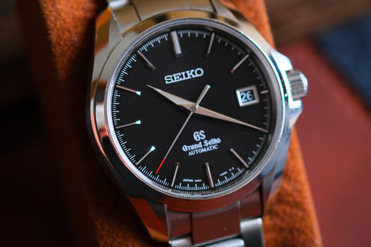 🕰️ GRAND SEIKO Mechanical SBGR067/9S65-00F0 Automatic Red hand Black Dial