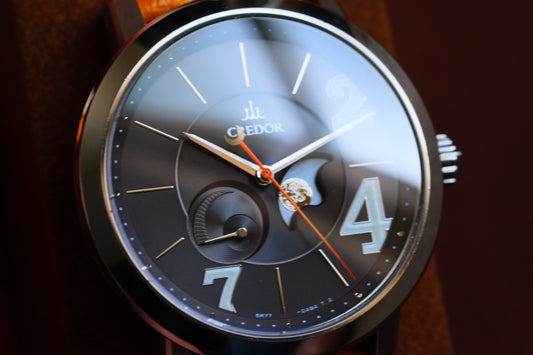 Credor GCLL993 Titanium Moonphase Spring Drive Titanium Limited to 125 pieces