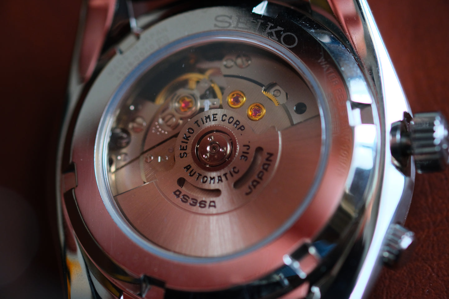 Seiko SARN003 4s36-00A0 Automatic GMT Retrograde