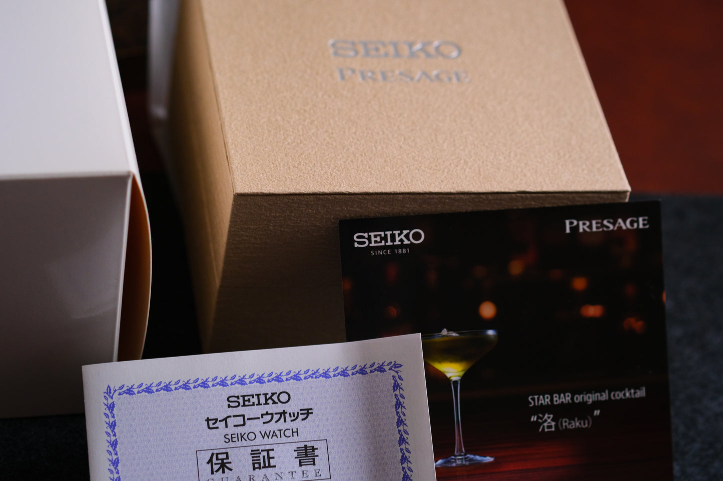 Seiko SARY181 / SRPF41J Matcha Presage Cocktail Rare Limited Edition 0461/7000| Unused Excellent Condition| Full Kit