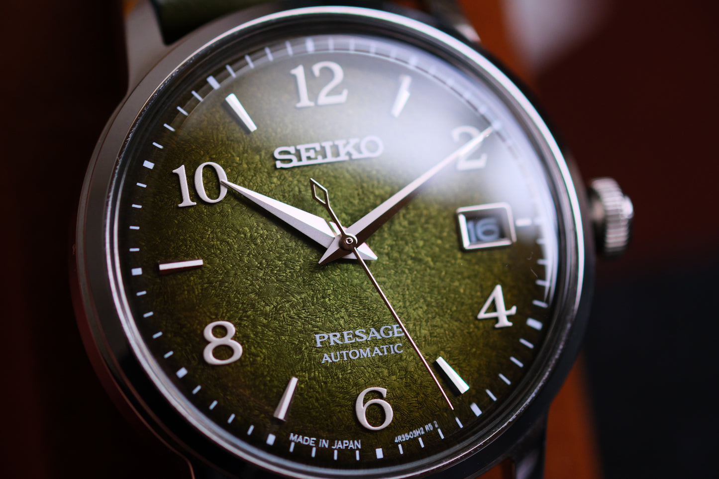 Seiko SARY181 / SRPF41J Matcha Presage Cocktail Rare Limited Edition 0461/7000| Unused Excellent Condition| Full Kit