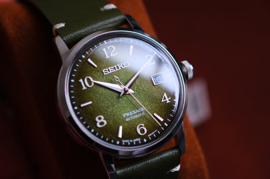 Seiko SARY181 / SRPF41J Matcha Presage Cocktail Rare Limited Edition 0461/7000| Unused Excellent Condition| Full Kit