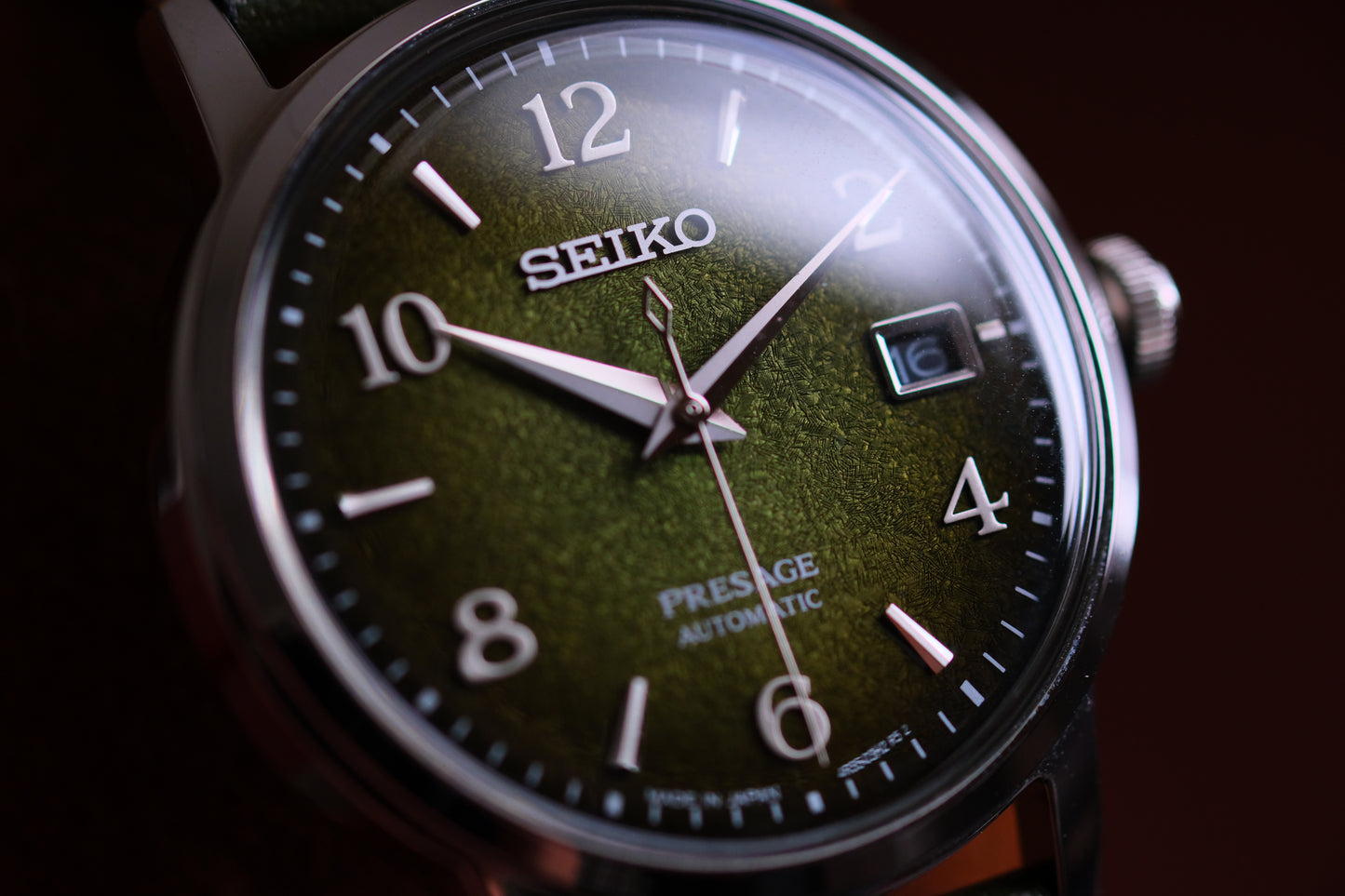 Seiko SARY181 / SRPF41J Matcha Presage Cocktail Rare Limited Edition 0461/7000| Unused Excellent Condition| Full Kit