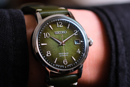Seiko SARY181 / SRPF41J Matcha Presage Cocktail Rare Limited Edition 0461/7000| Unused Excellent Condition| Full Kit