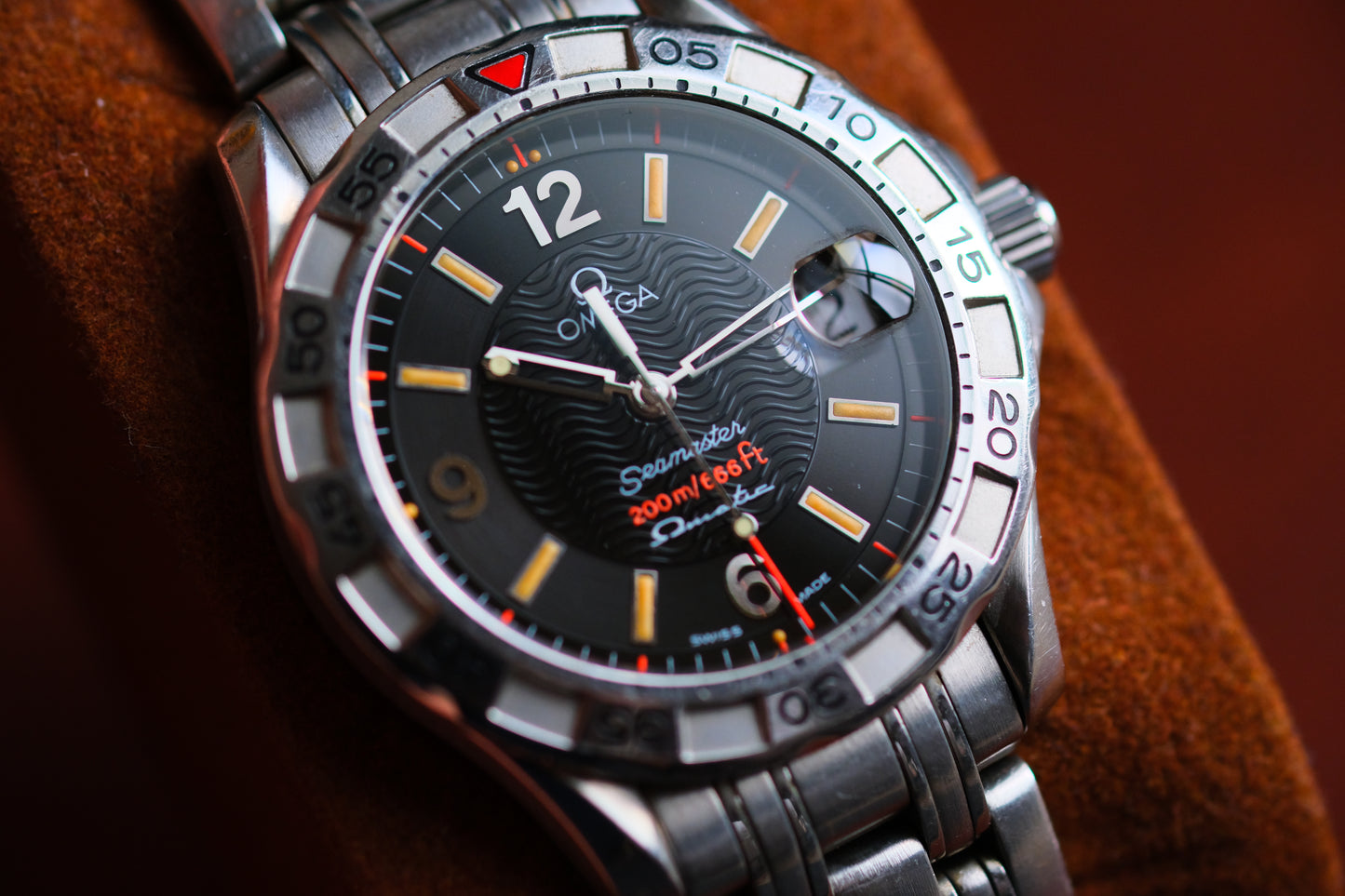 Omega Autoquart Seamaster 200m/666ft 2514.50 Omegamatic Limited Edition #0525/ 1997