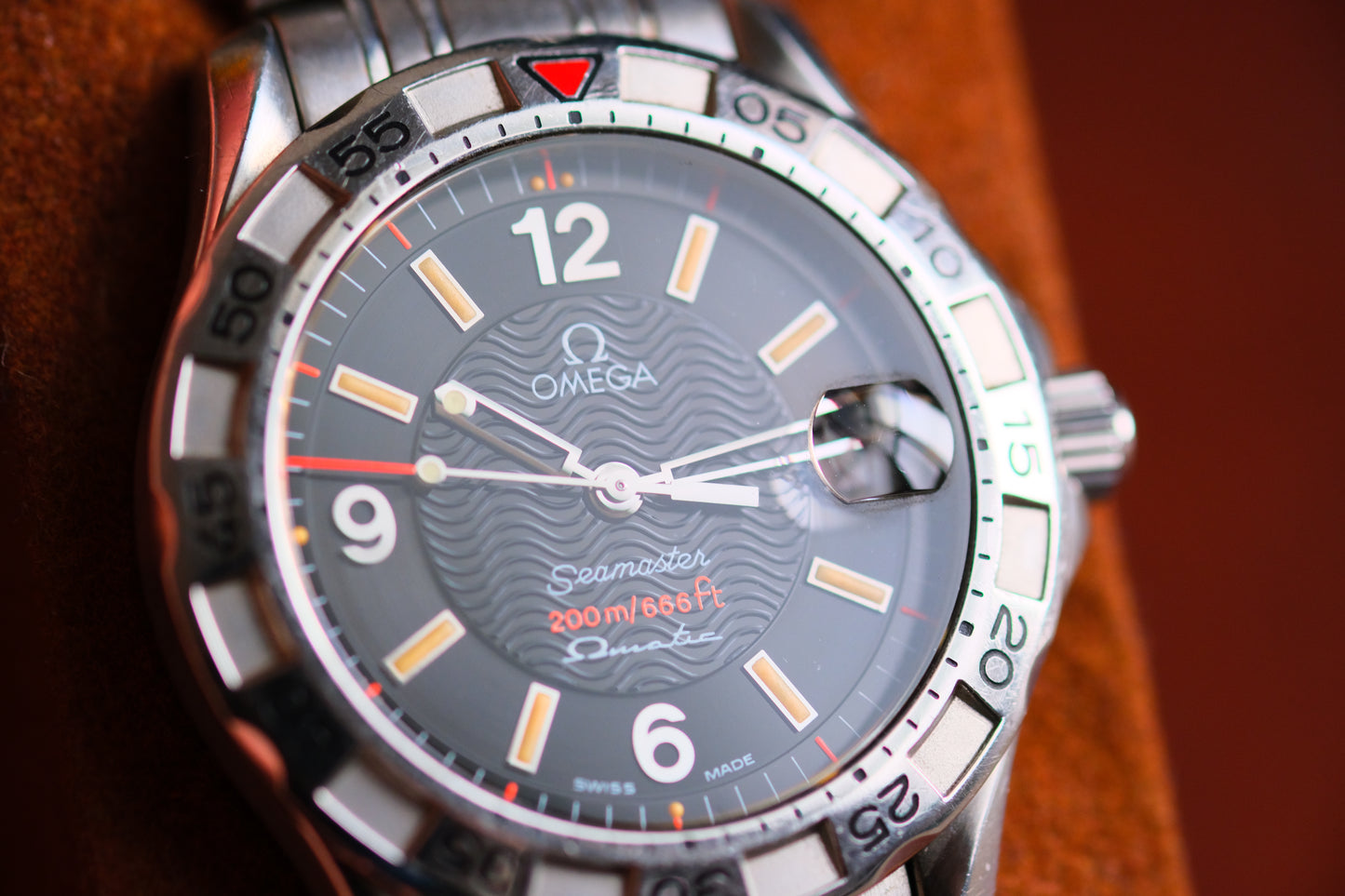 Omega Autoquart Seamaster 200m/666ft 2514.50 Omegamatic Limited Edition #0525/ 1997