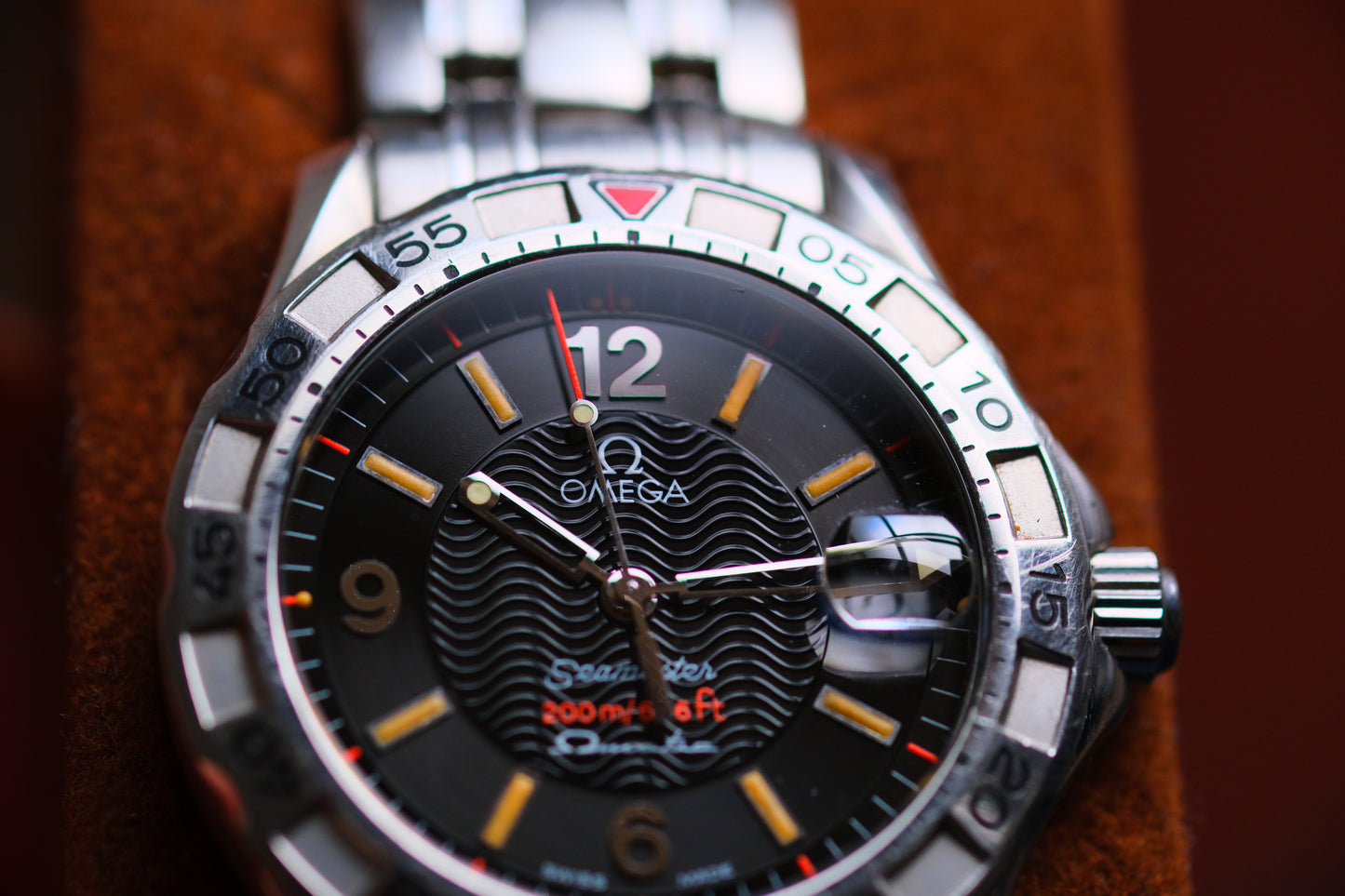 Omega Autoquart Seamaster 200m/666ft 2514.50 Omegamatic Limited Edition #0525/ 1997