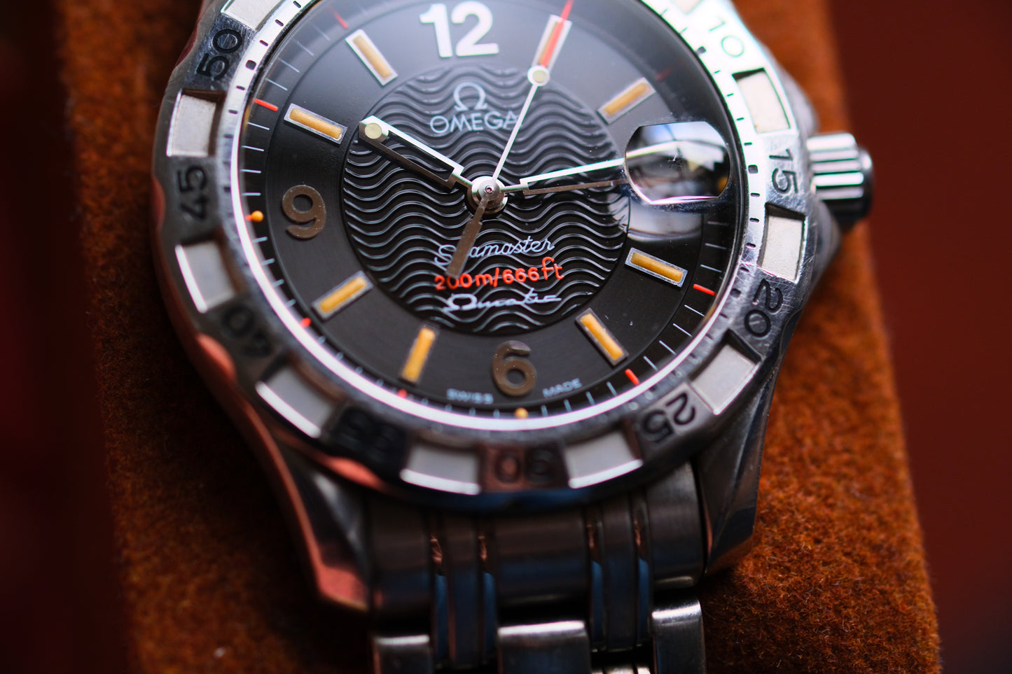 Omega Autoquart Seamaster 200m/666ft 2514.50 Omegamatic Limited Edition #0525/ 1997