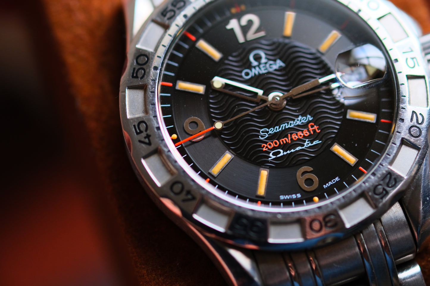 Omega Autoquart Seamaster 200m/666ft 2514.50 Omegamatic Limited Edition #0525/ 1997